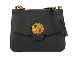 Mily Bag, Leather, Black, 56665-9, S